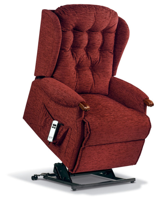 Lynton Knuckle Royale Fabric 'Lift & Rise' Recliner
