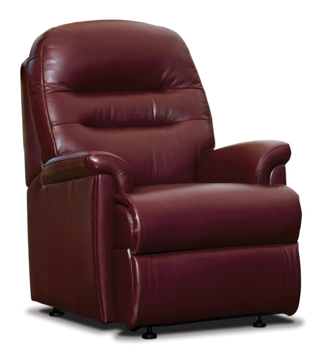 Keswick Small Leather Fixed Chair