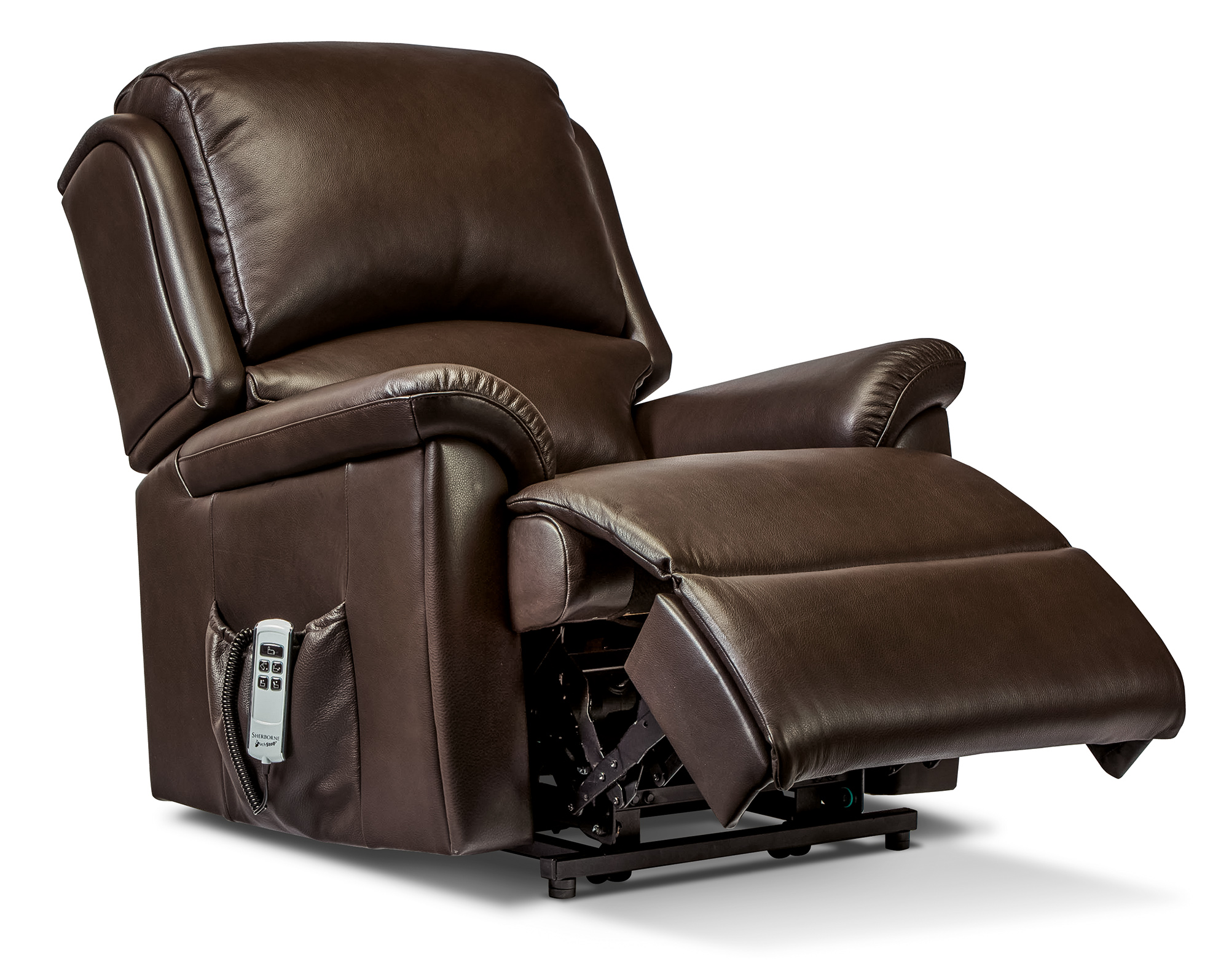 small leather recliner sofa